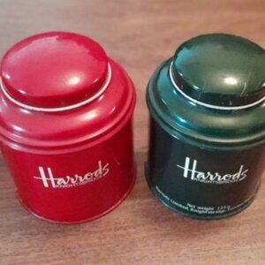 Vintage Harrods Knightsbridge Tea Tins